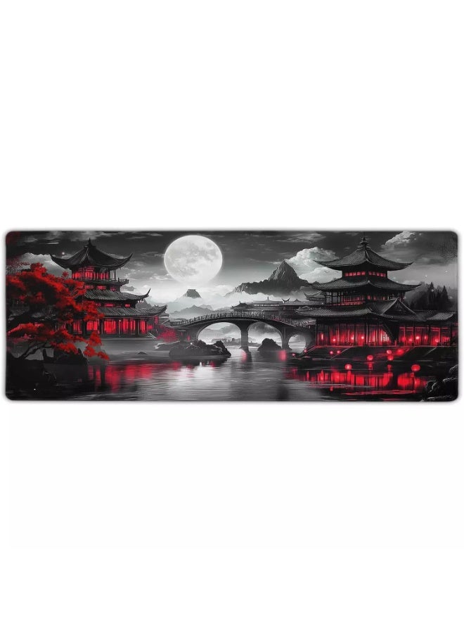 لوحة ماوس ريفرسايد فول مون - مقاس كبير 80 × 30 سم - Image 1